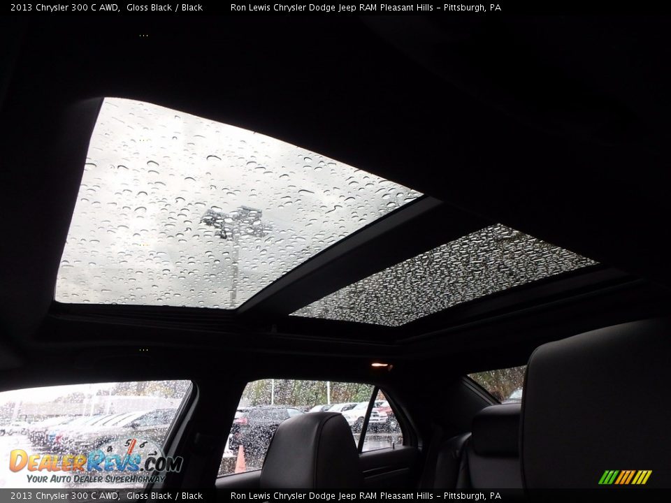 2013 Chrysler 300 C AWD Gloss Black / Black Photo #16
