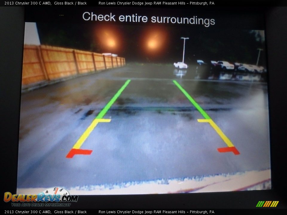 2013 Chrysler 300 C AWD Gloss Black / Black Photo #18