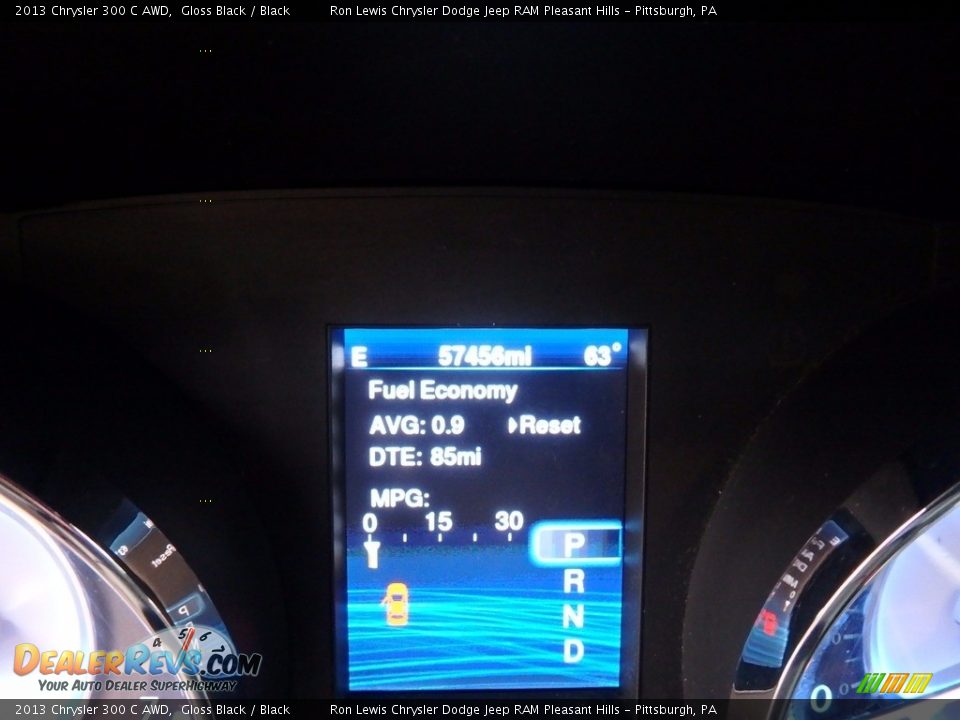 2013 Chrysler 300 C AWD Gloss Black / Black Photo #20