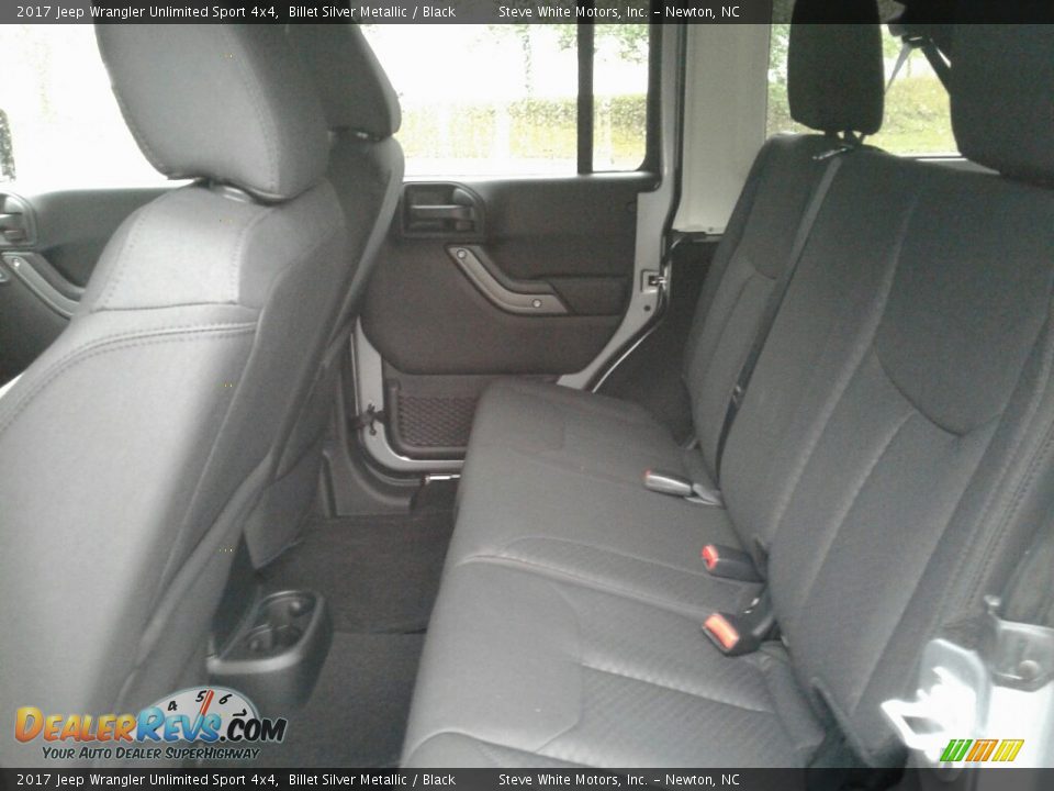 2017 Jeep Wrangler Unlimited Sport 4x4 Billet Silver Metallic / Black Photo #10
