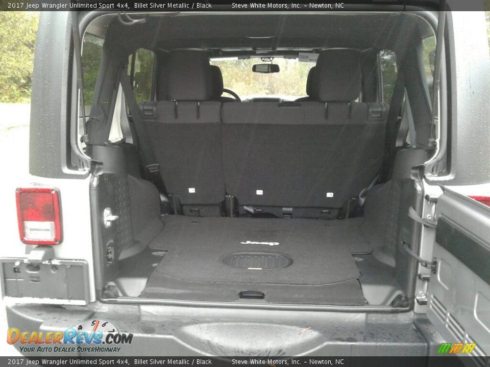 2017 Jeep Wrangler Unlimited Sport 4x4 Billet Silver Metallic / Black Photo #11