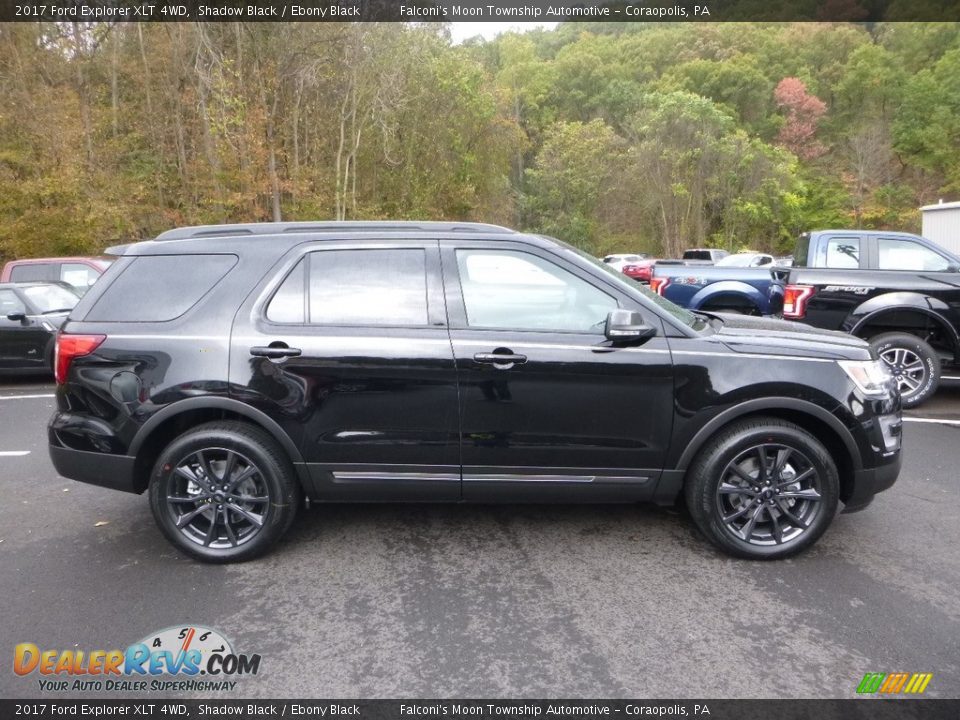 2017 Ford Explorer XLT 4WD Shadow Black / Ebony Black Photo #1