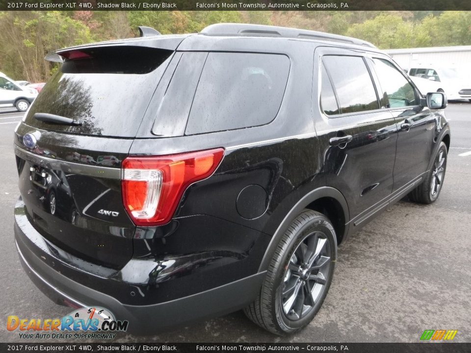 2017 Ford Explorer XLT 4WD Shadow Black / Ebony Black Photo #2