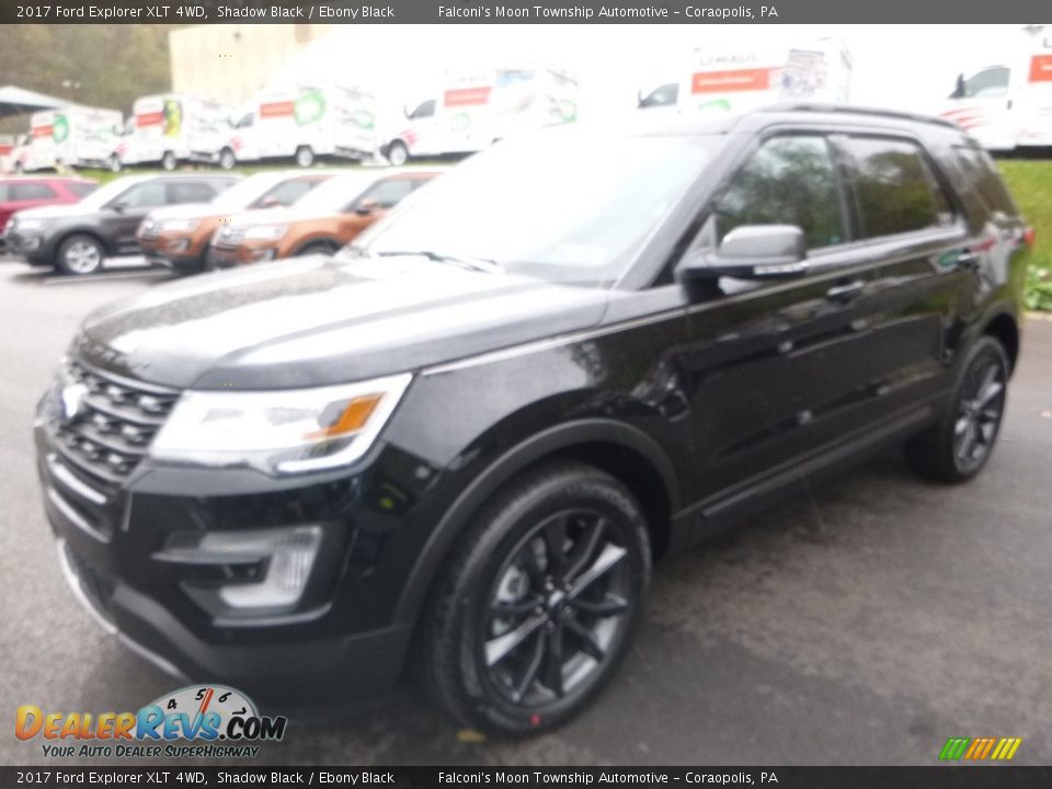 2017 Ford Explorer XLT 4WD Shadow Black / Ebony Black Photo #5