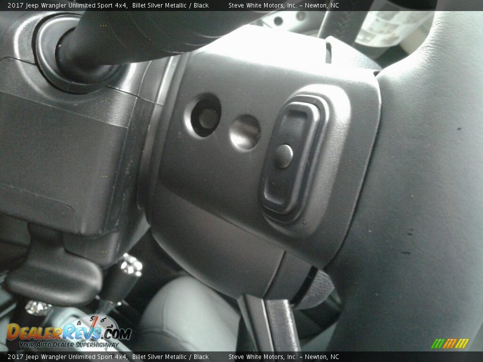 2017 Jeep Wrangler Unlimited Sport 4x4 Billet Silver Metallic / Black Photo #16