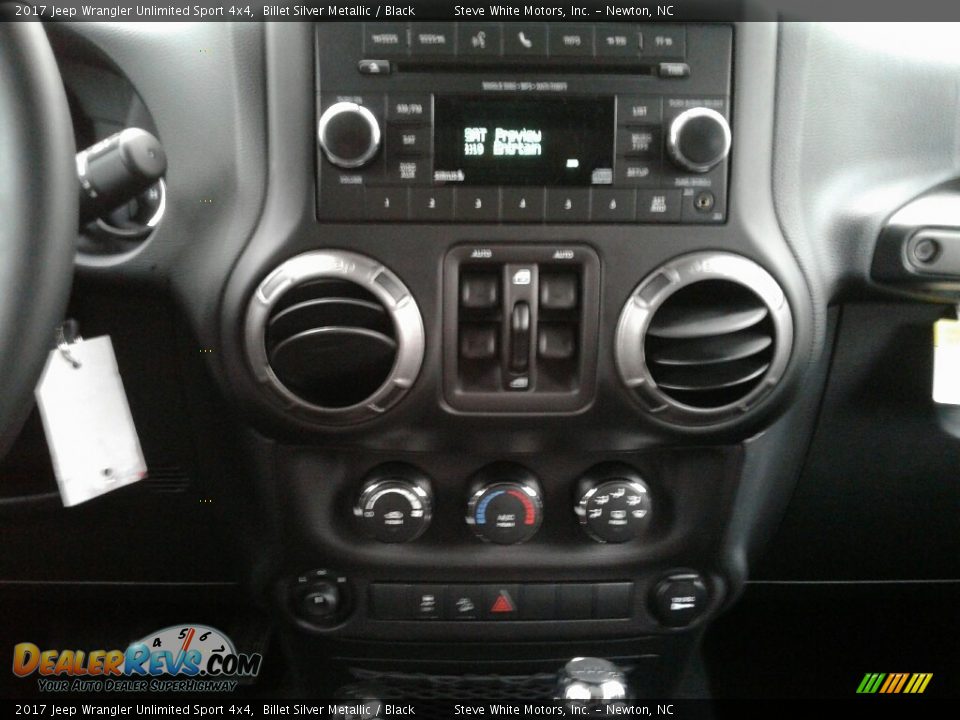 2017 Jeep Wrangler Unlimited Sport 4x4 Billet Silver Metallic / Black Photo #21