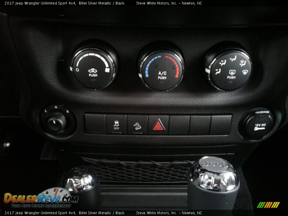 2017 Jeep Wrangler Unlimited Sport 4x4 Billet Silver Metallic / Black Photo #23