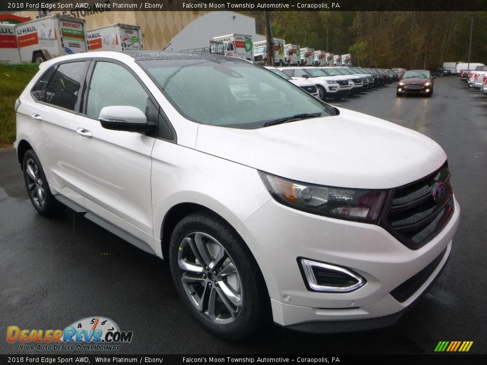 Front 3/4 View of 2018 Ford Edge Sport AWD Photo #3
