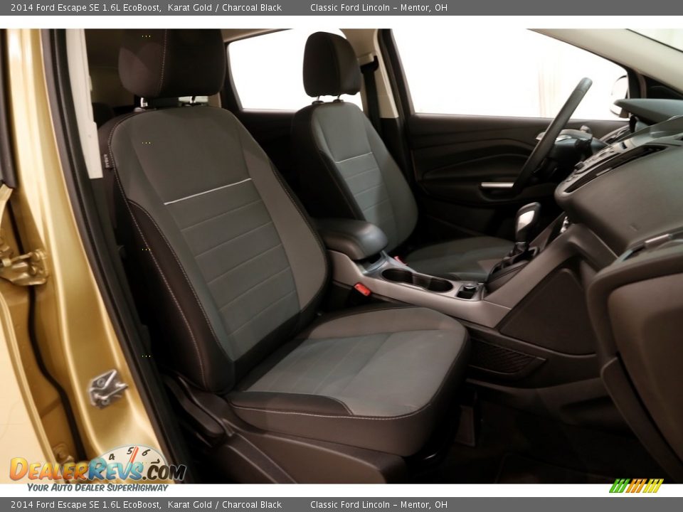 2014 Ford Escape SE 1.6L EcoBoost Karat Gold / Charcoal Black Photo #12