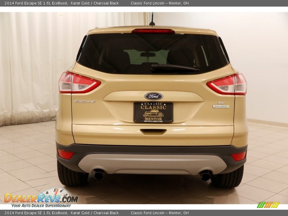 2014 Ford Escape SE 1.6L EcoBoost Karat Gold / Charcoal Black Photo #15