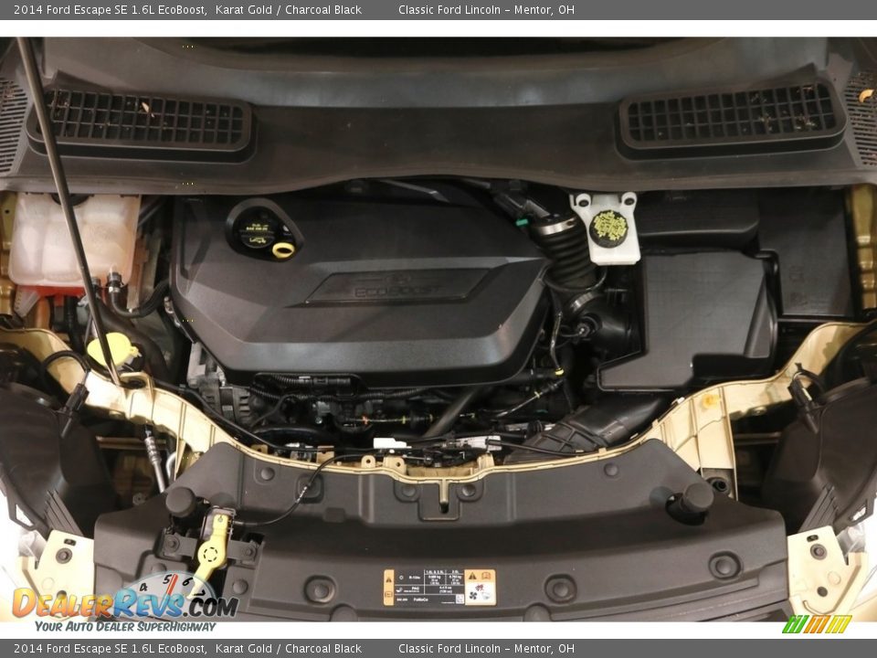 2014 Ford Escape SE 1.6L EcoBoost Karat Gold / Charcoal Black Photo #16