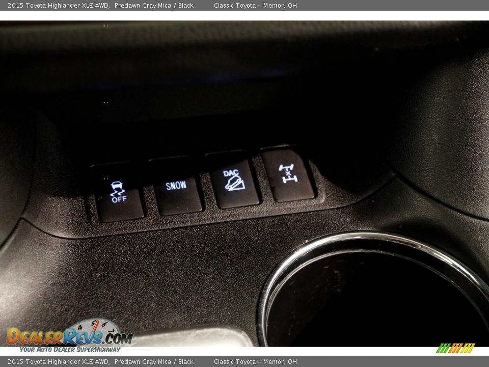 2015 Toyota Highlander XLE AWD Predawn Gray Mica / Black Photo #15