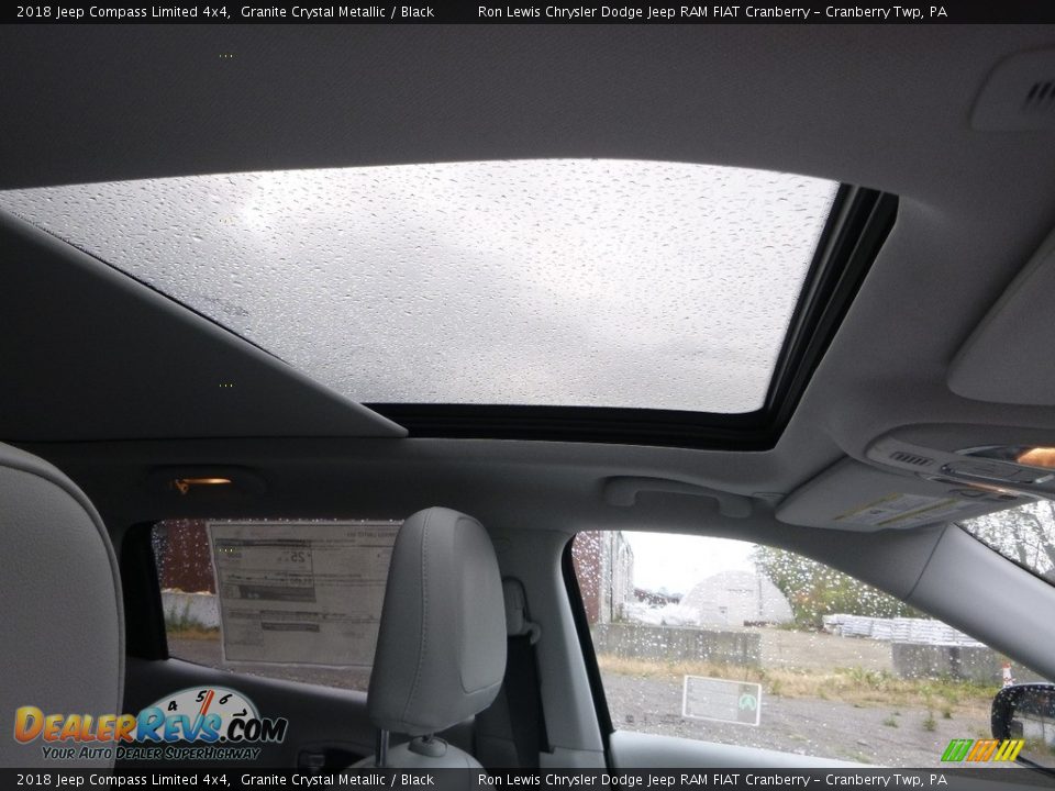 2018 Jeep Compass Limited 4x4 Granite Crystal Metallic / Black Photo #11