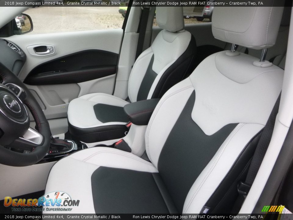 2018 Jeep Compass Limited 4x4 Granite Crystal Metallic / Black Photo #14