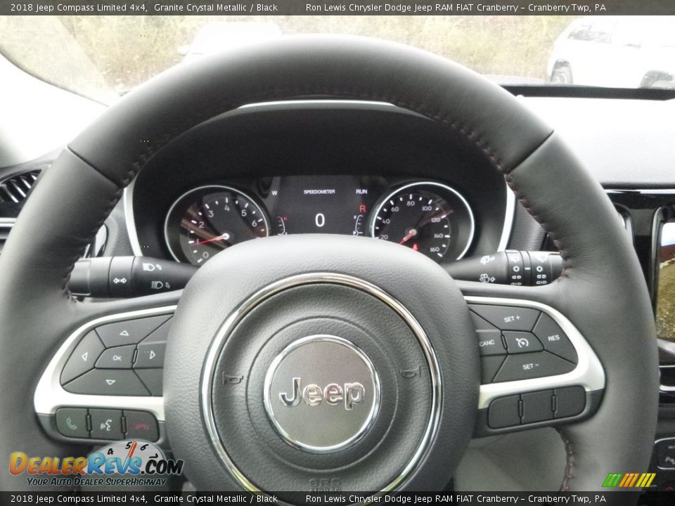 2018 Jeep Compass Limited 4x4 Granite Crystal Metallic / Black Photo #20