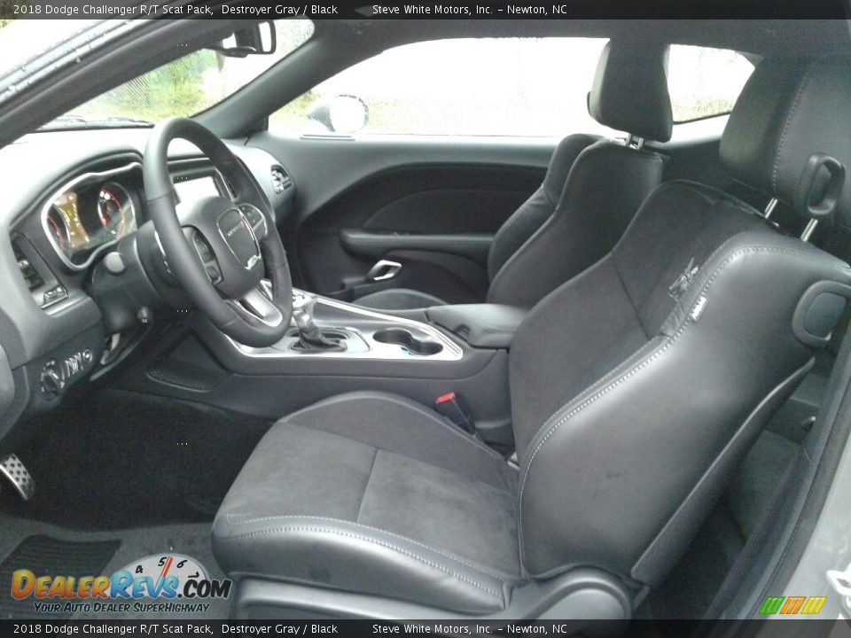 2018 Dodge Challenger R/T Scat Pack Destroyer Gray / Black Photo #9