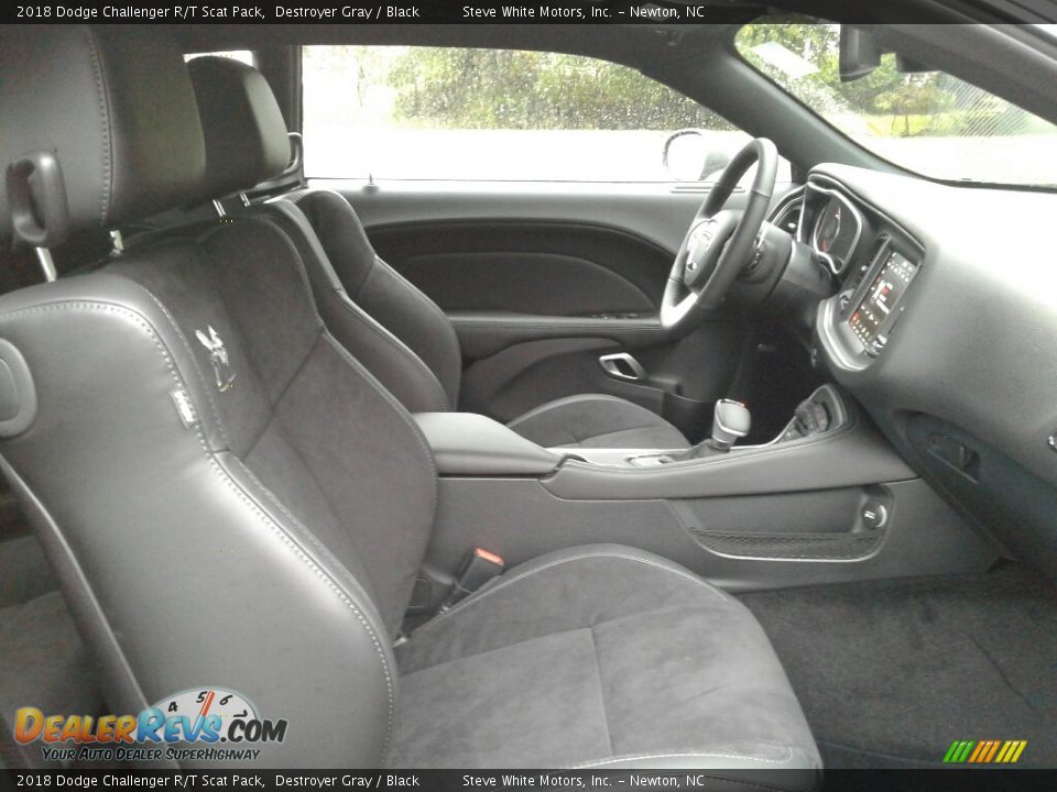 2018 Dodge Challenger R/T Scat Pack Destroyer Gray / Black Photo #13