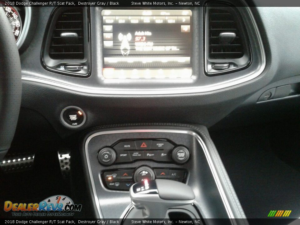 2018 Dodge Challenger R/T Scat Pack Destroyer Gray / Black Photo #20
