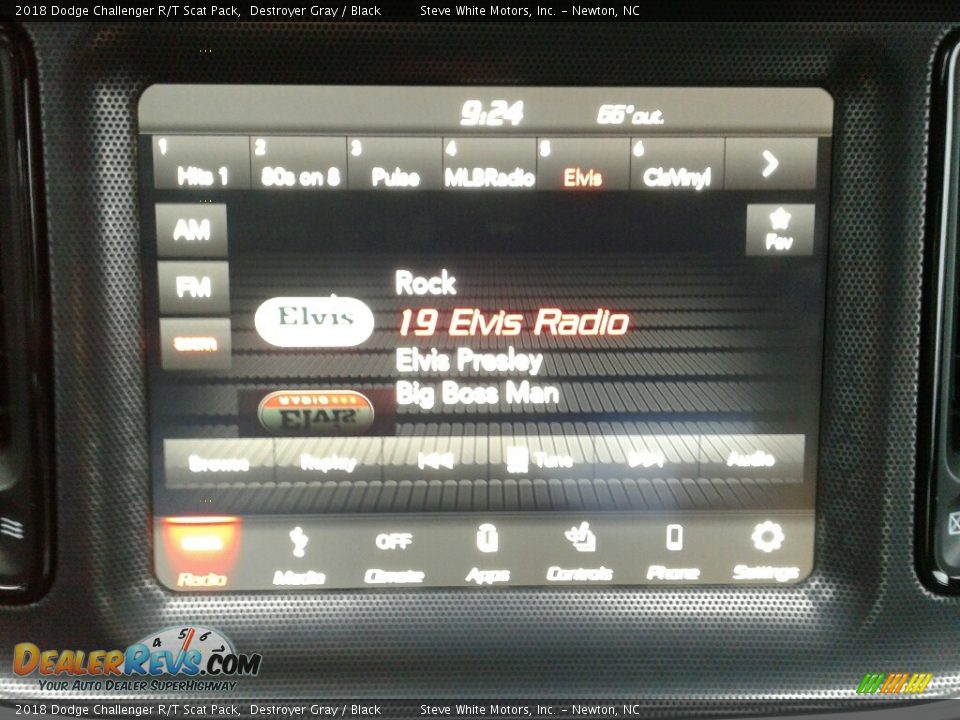 2018 Dodge Challenger R/T Scat Pack Destroyer Gray / Black Photo #21