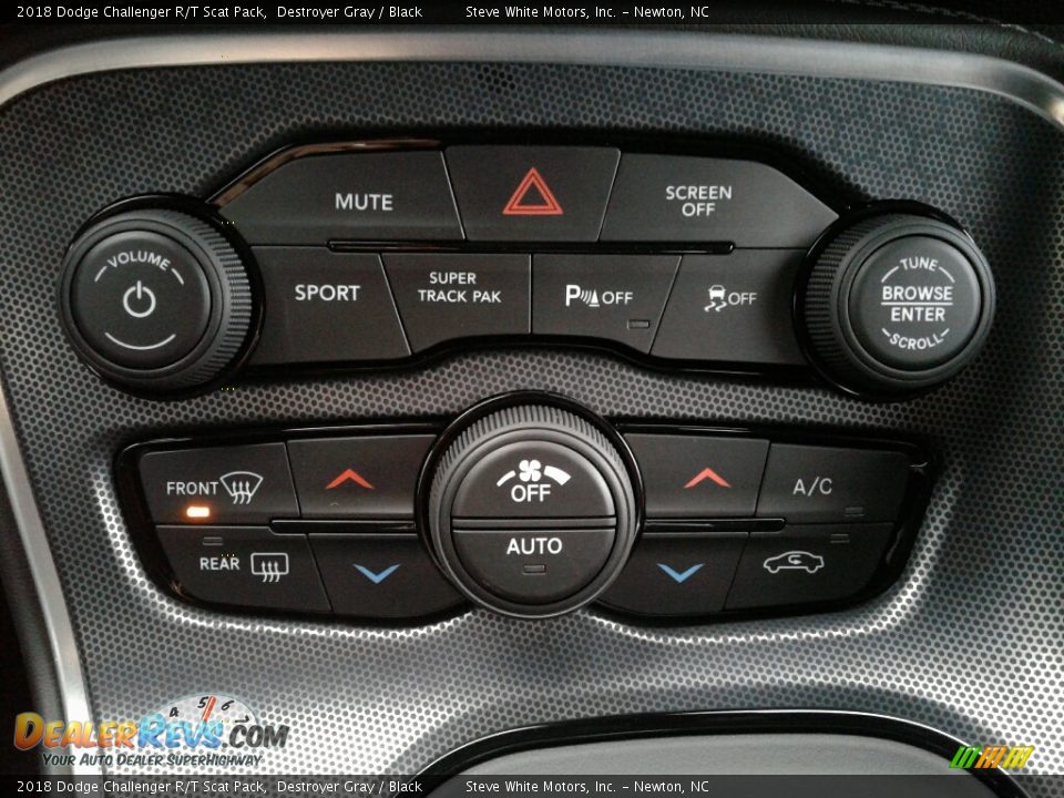2018 Dodge Challenger R/T Scat Pack Destroyer Gray / Black Photo #26