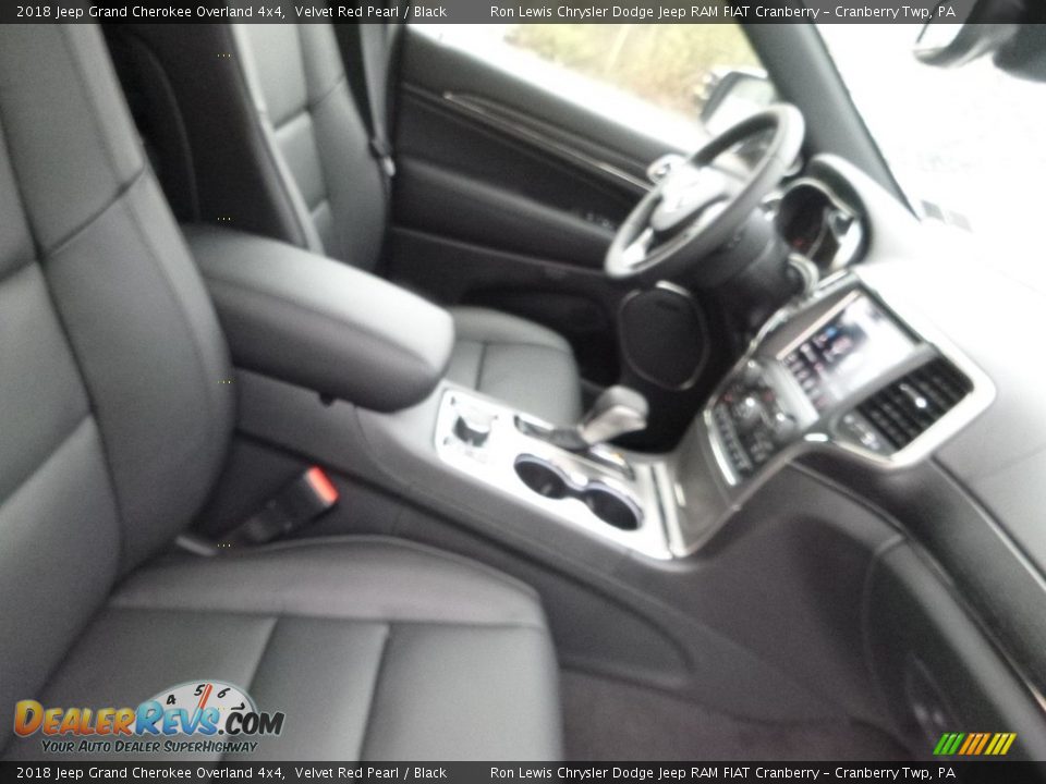 2018 Jeep Grand Cherokee Overland 4x4 Velvet Red Pearl / Black Photo #10