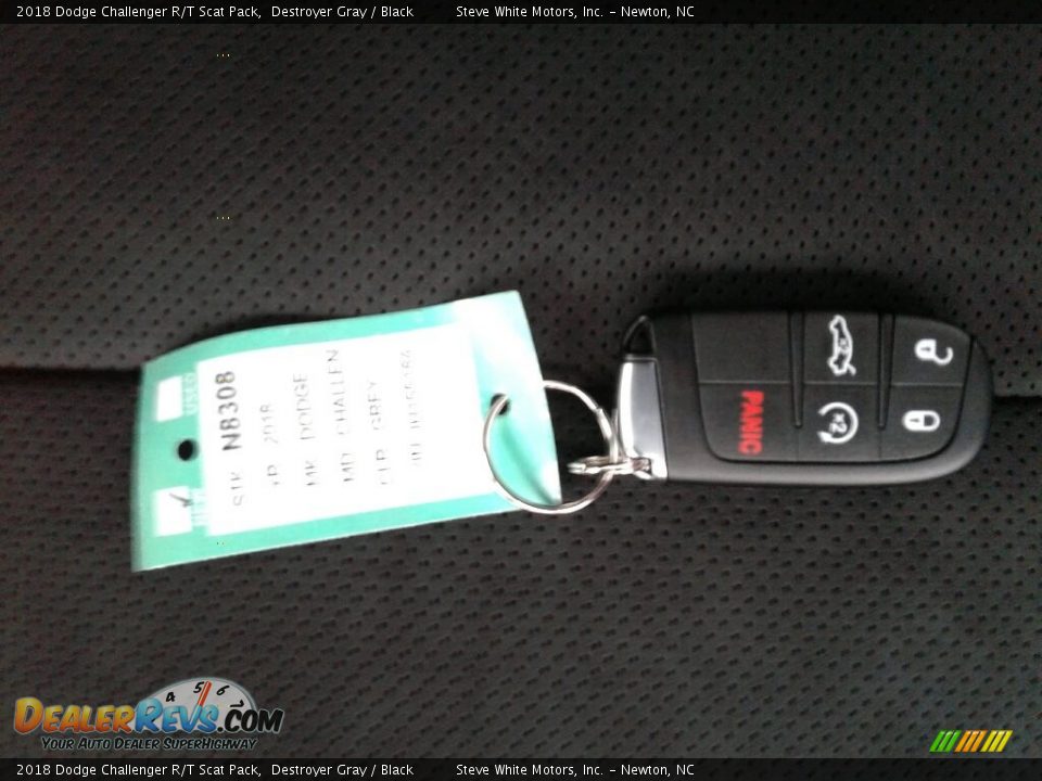 2018 Dodge Challenger R/T Scat Pack Destroyer Gray / Black Photo #33