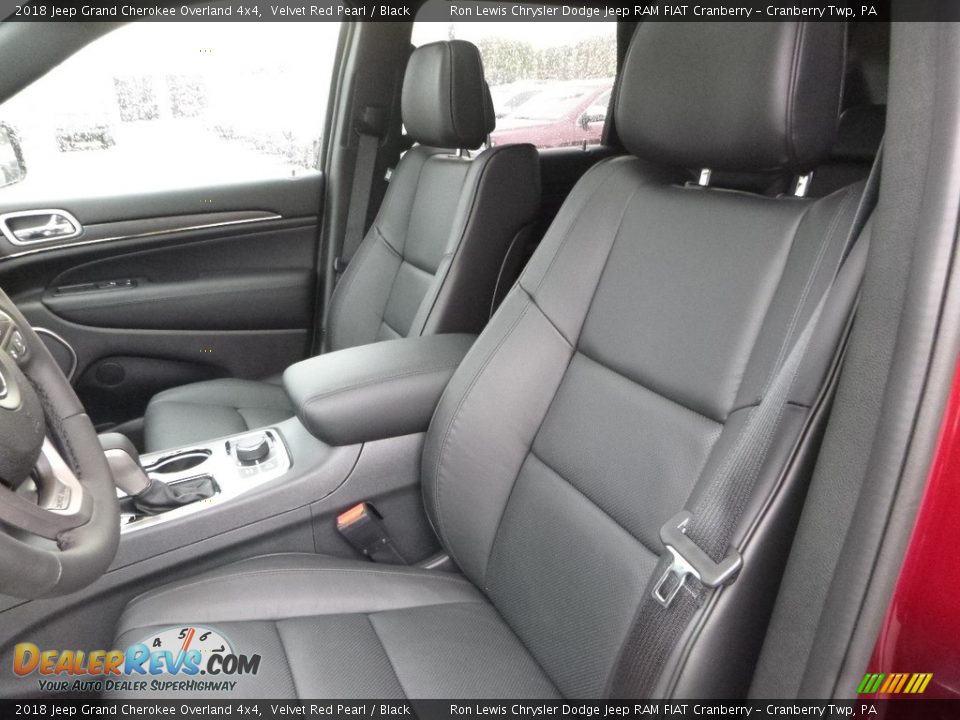 2018 Jeep Grand Cherokee Overland 4x4 Velvet Red Pearl / Black Photo #16