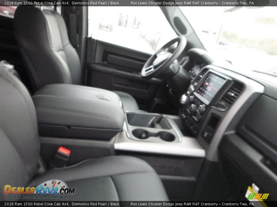 2018 Ram 1500 Rebel Crew Cab 4x4 Delmonico Red Pearl / Black Photo #10