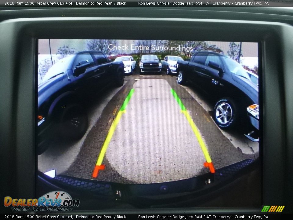 2018 Ram 1500 Rebel Crew Cab 4x4 Delmonico Red Pearl / Black Photo #19