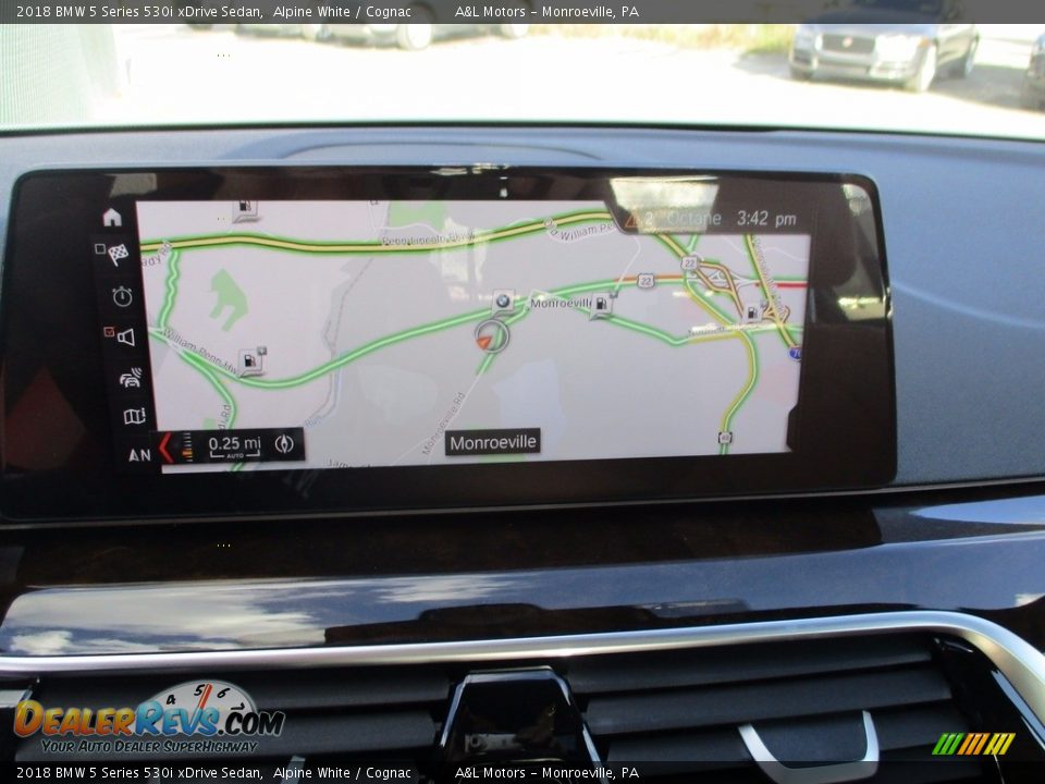 Navigation of 2018 BMW 5 Series 530i xDrive Sedan Photo #14