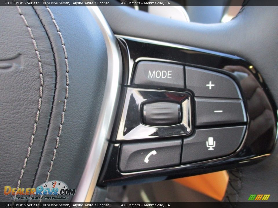 Controls of 2018 BMW 5 Series 530i xDrive Sedan Photo #18
