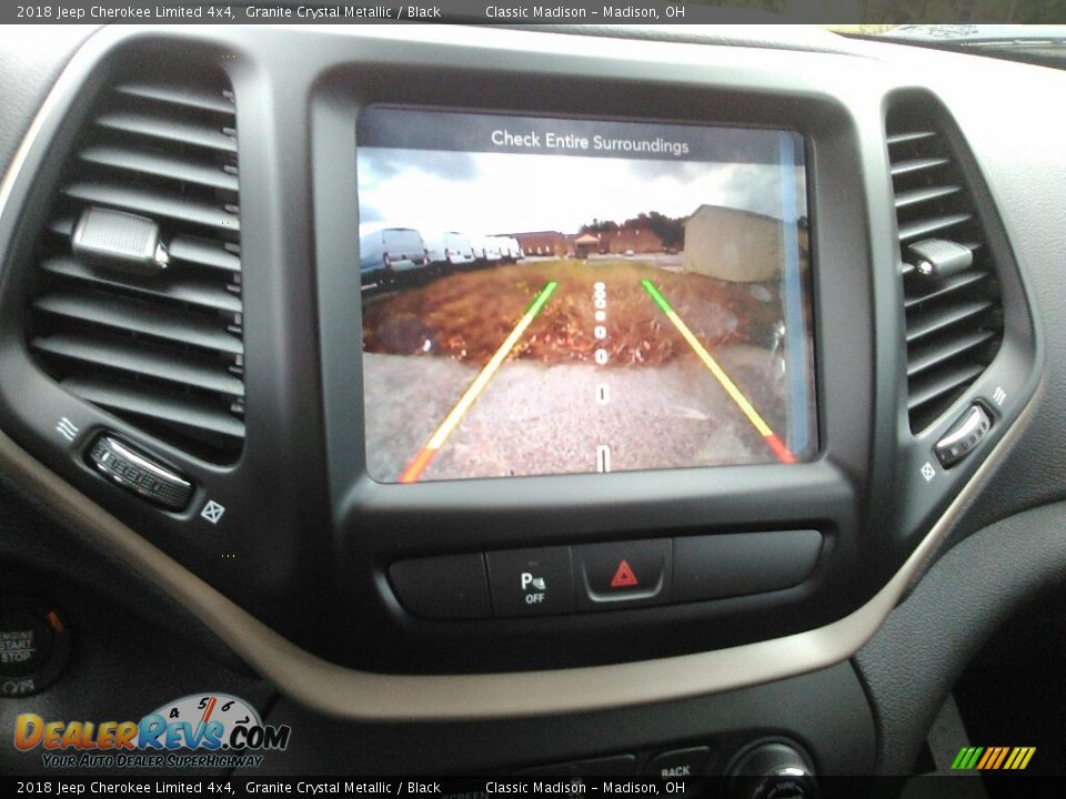 2018 Jeep Cherokee Limited 4x4 Granite Crystal Metallic / Black Photo #8