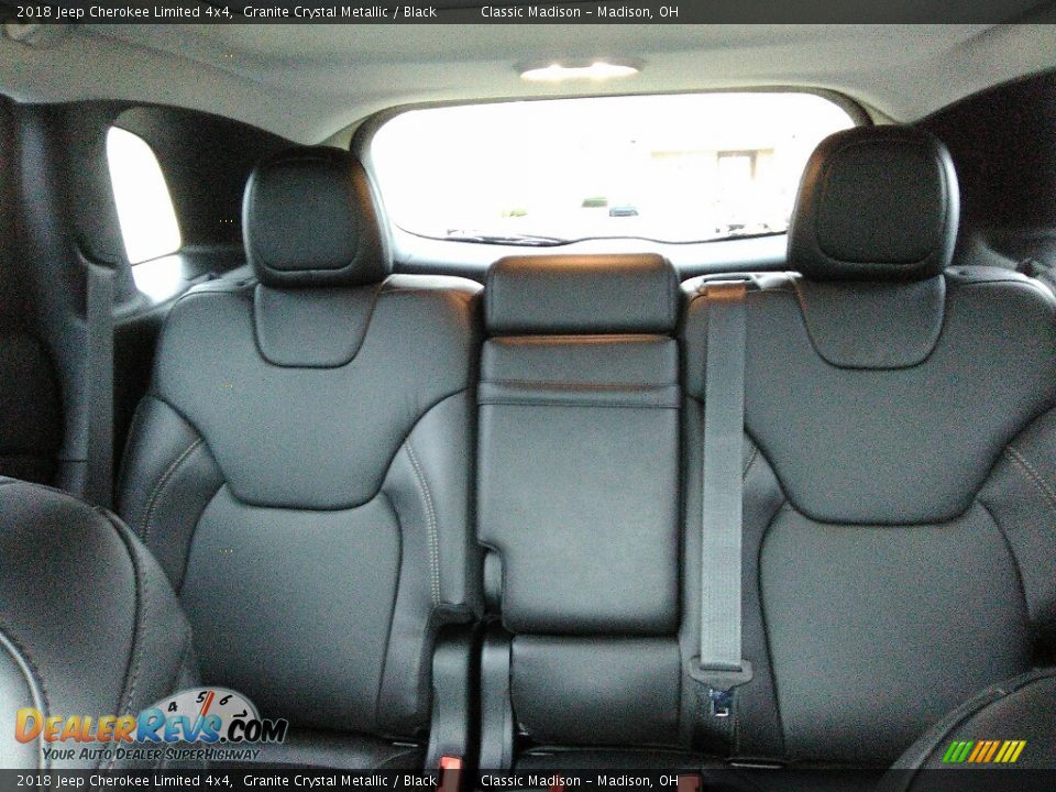 2018 Jeep Cherokee Limited 4x4 Granite Crystal Metallic / Black Photo #11