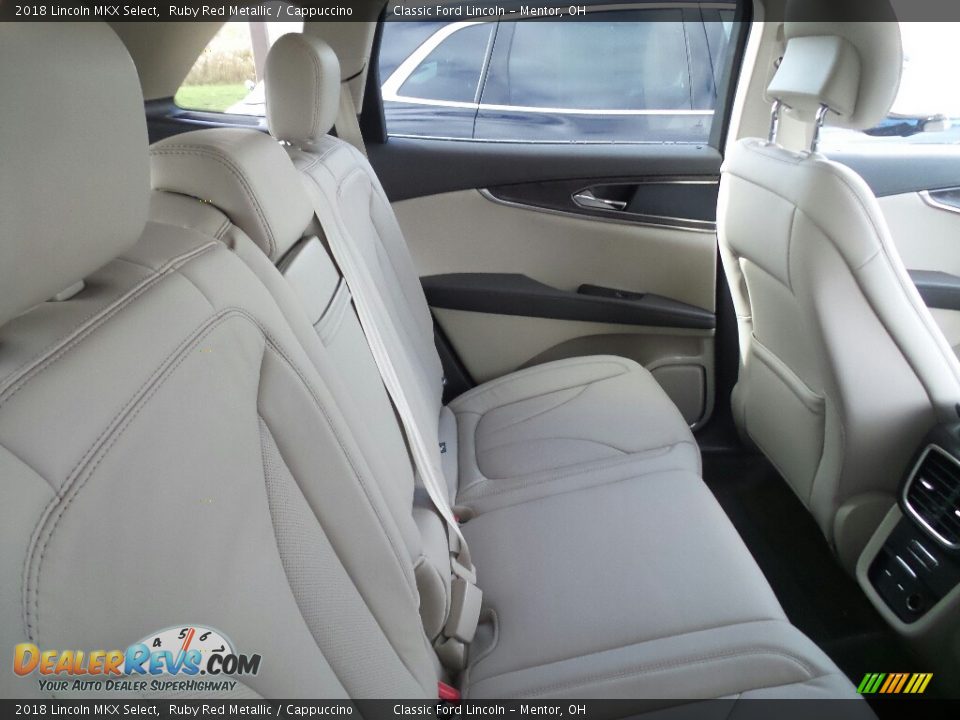Rear Seat of 2018 Lincoln MKX Select Photo #5