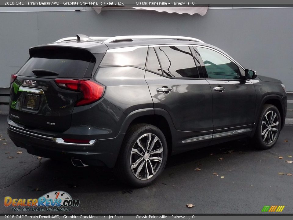 2018 GMC Terrain Denali AWD Graphite Gray Metallic / ­Jet Black Photo #2