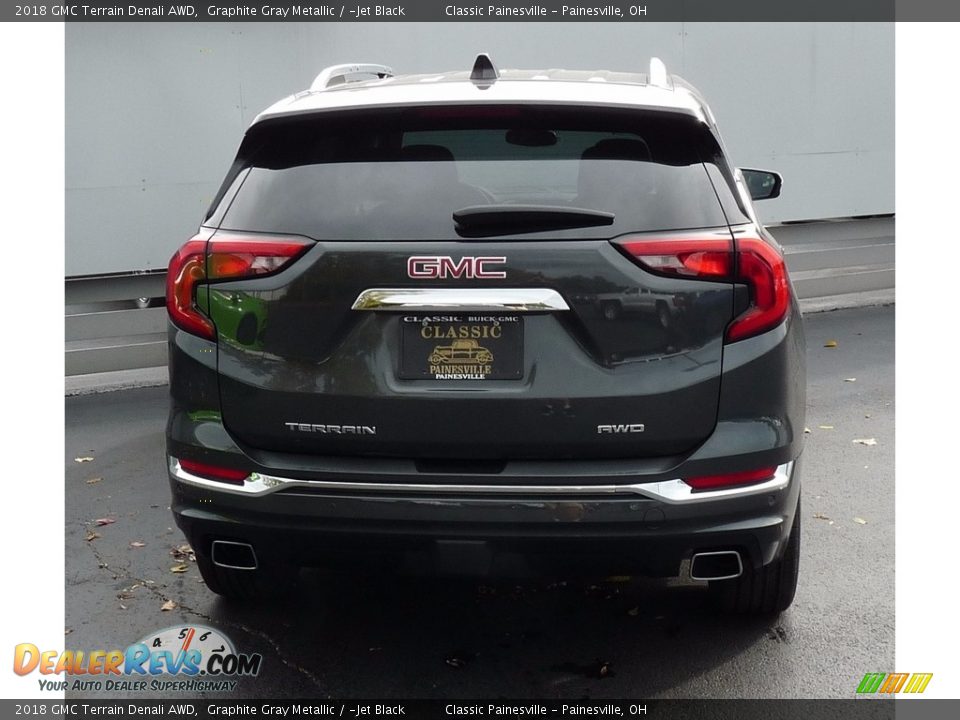 2018 GMC Terrain Denali AWD Graphite Gray Metallic / ­Jet Black Photo #3