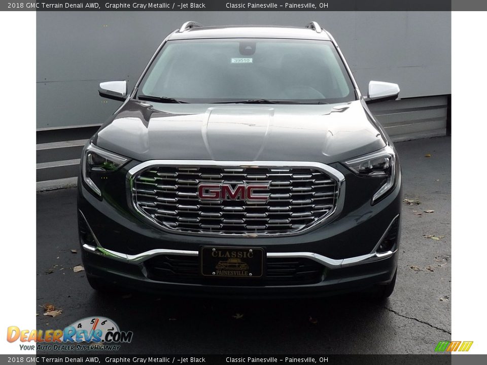 2018 GMC Terrain Denali AWD Graphite Gray Metallic / ­Jet Black Photo #4