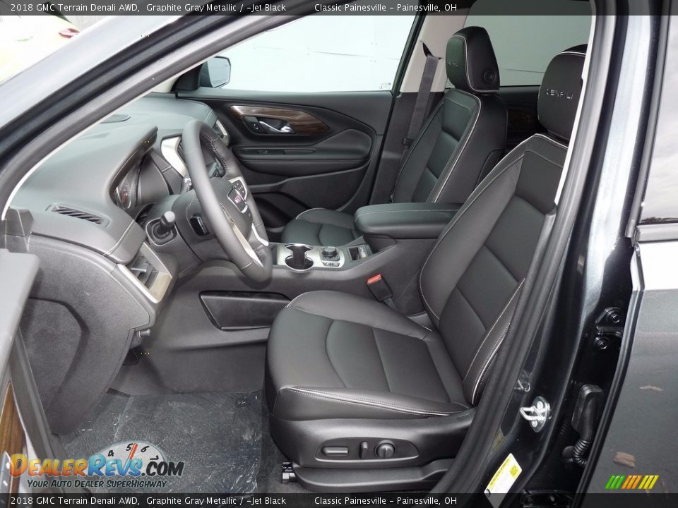 ­Jet Black Interior - 2018 GMC Terrain Denali AWD Photo #6