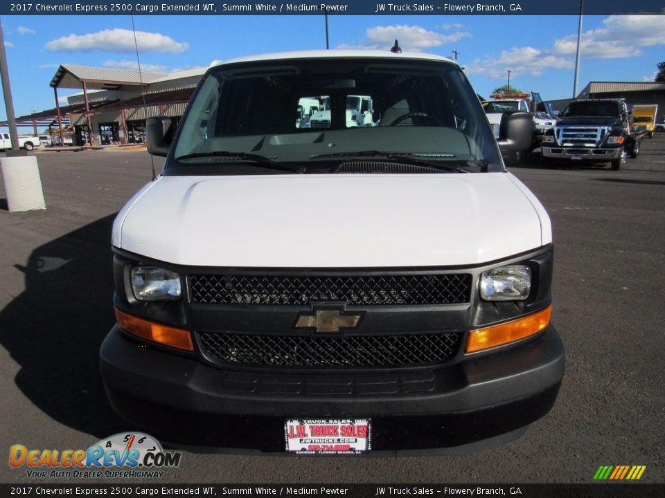 2017 Chevrolet Express 2500 Cargo Extended WT Summit White / Medium Pewter Photo #3
