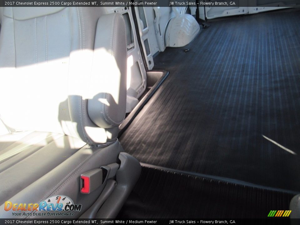 2017 Chevrolet Express 2500 Cargo Extended WT Summit White / Medium Pewter Photo #22