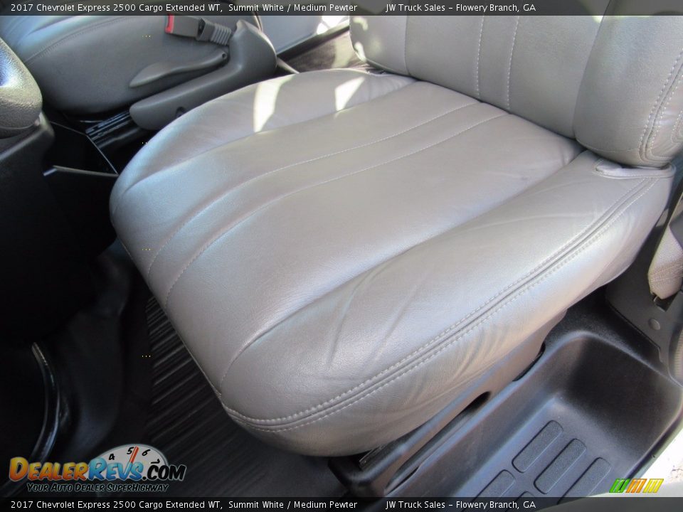 2017 Chevrolet Express 2500 Cargo Extended WT Summit White / Medium Pewter Photo #23