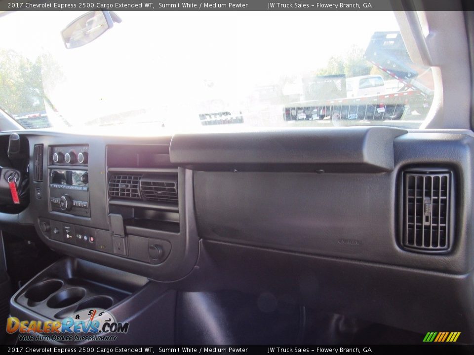 2017 Chevrolet Express 2500 Cargo Extended WT Summit White / Medium Pewter Photo #27