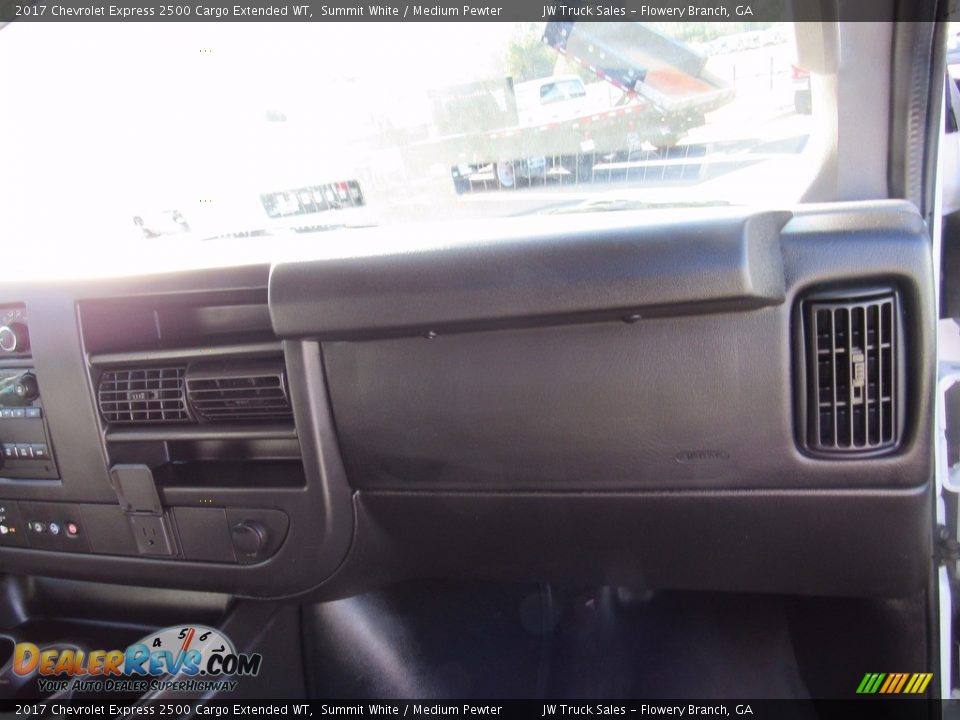 2017 Chevrolet Express 2500 Cargo Extended WT Summit White / Medium Pewter Photo #28