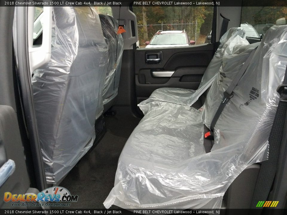 2018 Chevrolet Silverado 1500 LT Crew Cab 4x4 Black / Jet Black Photo #6