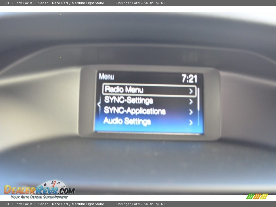 2017 Ford Focus SE Sedan Race Red / Medium Light Stone Photo #11