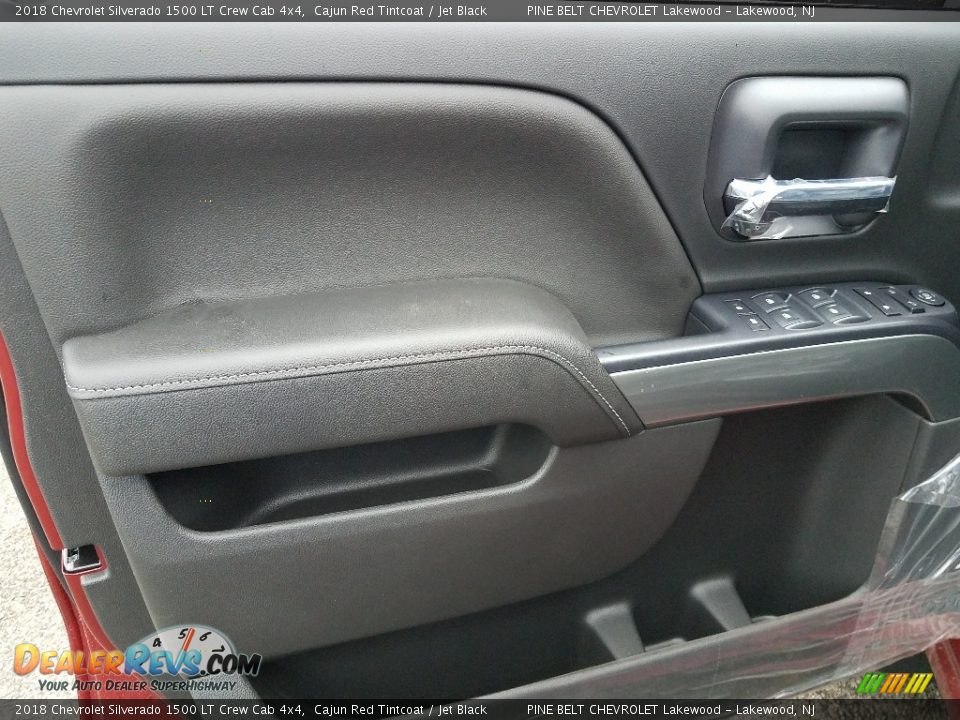 2018 Chevrolet Silverado 1500 LT Crew Cab 4x4 Cajun Red Tintcoat / Jet Black Photo #8