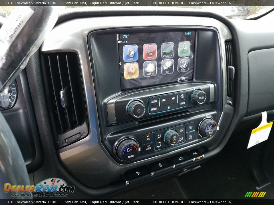 2018 Chevrolet Silverado 1500 LT Crew Cab 4x4 Cajun Red Tintcoat / Jet Black Photo #10