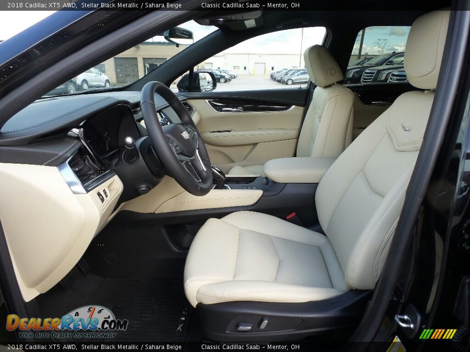 Sahara Beige Interior - 2018 Cadillac XT5 AWD Photo #3