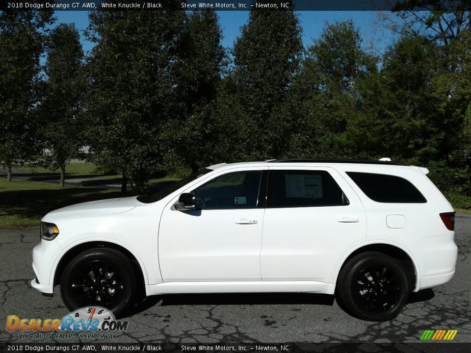2018 Dodge Durango GT AWD White Knuckle / Black Photo #1