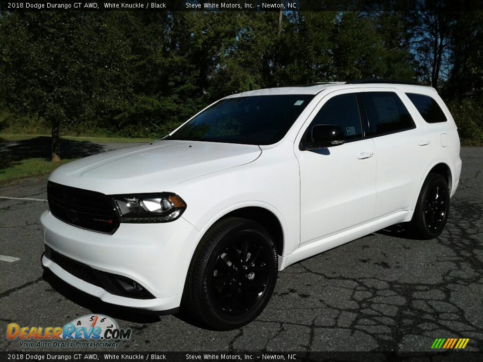 2018 Dodge Durango GT AWD White Knuckle / Black Photo #2